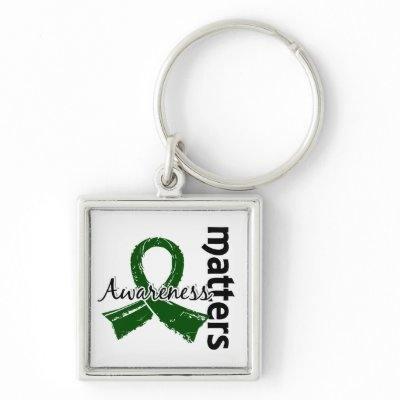 Awareness Matters 7 Liver Disease Keychain by awarenessgifts