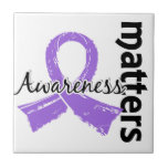 Awareness Matters 7 Lymphoma (Hodgkin's) Ceramic Tile