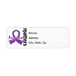 Awareness Matters 7 Pancreatic Cancer Return Address Label