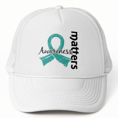 Awareness Matters 7 Peritoneal Cancer Mesh Hats by awarenessgifts