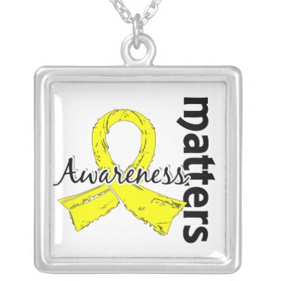Awareness Matters 7 Sarcoma Pendants by awarenessgifts