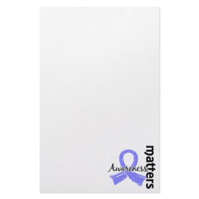 Awareness Matters 7 Scleroderma Custom Stationery by awarenessgifts