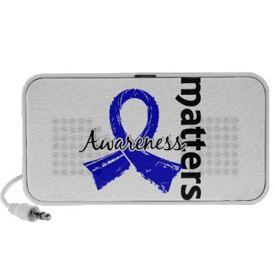 Awareness Matters 7 Syringomyelia Laptop Speakers by awarenessgifts