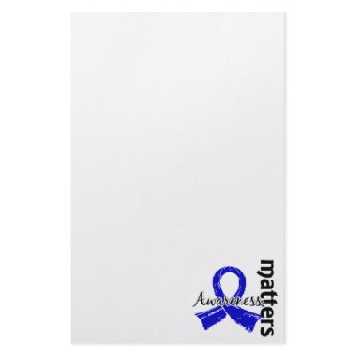 Awareness Matters 7 Syringomyelia Custom Stationery by awarenessgifts