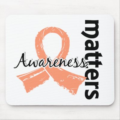 Awareness Matters 7 Uterine Cancer Mousepad by awarenessgifts