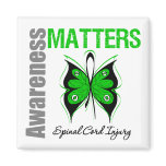 Awareness Matters Butterfly Spinal Cord Injury Refrigerator Magnets