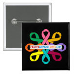 Awareness Ribbons by CancerApparelGifts.Com buttons