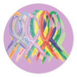 Awareness Round Sticker
