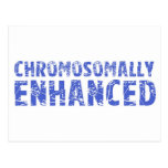 Awareness tee Chromosomally enhanced Post Card