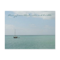 Away from the hustle and bustle Postcard