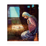 Away in a Manger Post Card