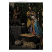 Away in the Manger Christmas Card