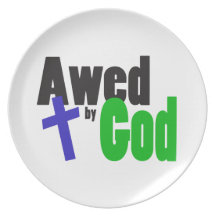 Awed by God Plate