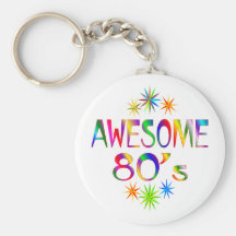 Awesome 80s key chain