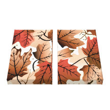 Awesome Autumn Leaves Art Print Canvas Gallery Wrap Canvas