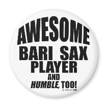 Awesome Bari Sax Player