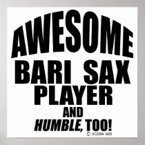 Awesome Bari Sax Player