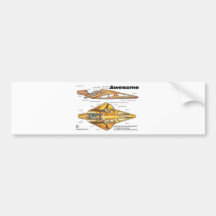 Awesome Bike v4 Bumper Stickers
