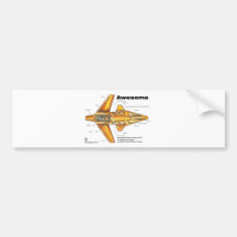 Awesome Bike v5 Bumper Sticker