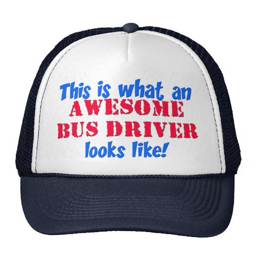 Awesome Bus Driver Hat
