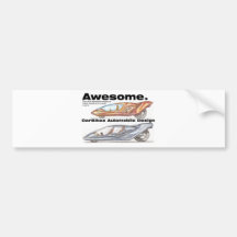 Awesome CarBikes v1 Bumper Sticker
