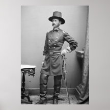 Awesome Civil War Hat, 1860s Poster