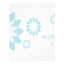 Awesome crystal design letterhead design