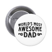 Awesome Dad Pinback Buttons