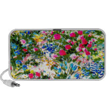 Awesome Display Of Colors and Flowers Speaker