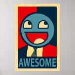 Awesome Face Vectorized Posters