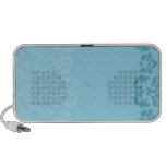 Awesome floral design laptop speaker