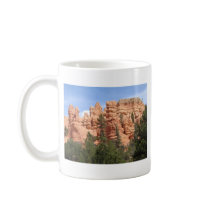 Awesome Geologic Formations at Red Canyon, Utah Mug