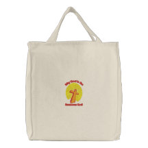 Awesome God Canvas Bag