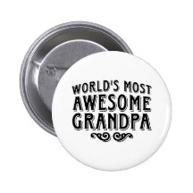 Awesome Grandpa Buttons