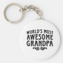 Awesome Grandpa Key Chains