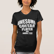Awesome Guitar Player T-shirt