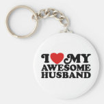 Awesome Husband Key Chain