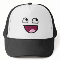 Awesome Lulz Smiley Face Trucker Hats
