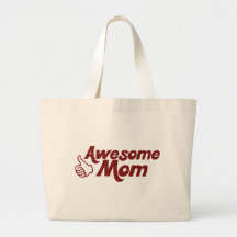 Awesome Mom for Mothers Day Bag
