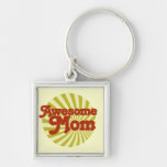 Awesome Mom Keychain