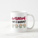 AWESOME NANNY of QUADRUPLETS Coffee Mugs