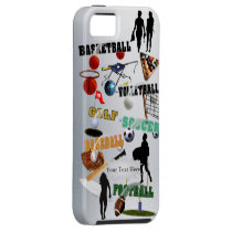 Awesome New Sports Collage Design iPhone 5 Case casemate cases