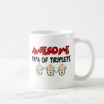 AWESOME PAPA of TRIPLETS Coffee Mug