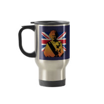 Awesome Pop Art Diamond Jubilee with Union Jack Coffee Mug