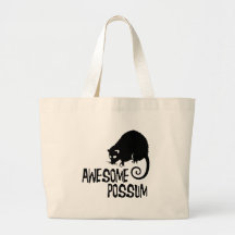 Awesome Possum Canvas Bag