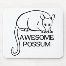 Awesome Possum Mousepads