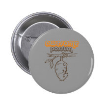 Awesome Possum Pin