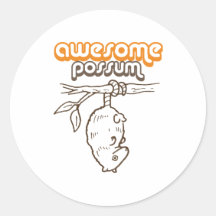 Awesome Possum Stickers