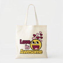Awesome Smiley Bag