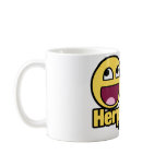 Awesome Smiley Herp and Derp Mugs